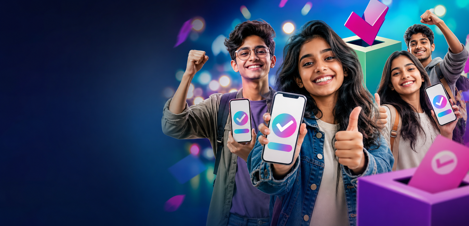 Contest voting campaign